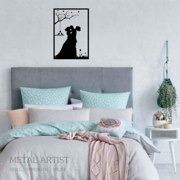 Couple Metal Wall Art | Wall Decor