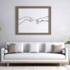 Creation Hand Metal Wall Art | Metal Wall Decor