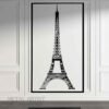 Eiffel Tower Metal Wall Decor
